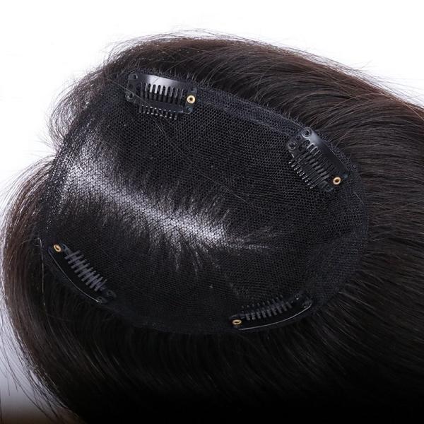Design Real Human Hair Toupee for Women 100% Virgin Hair Lace Base