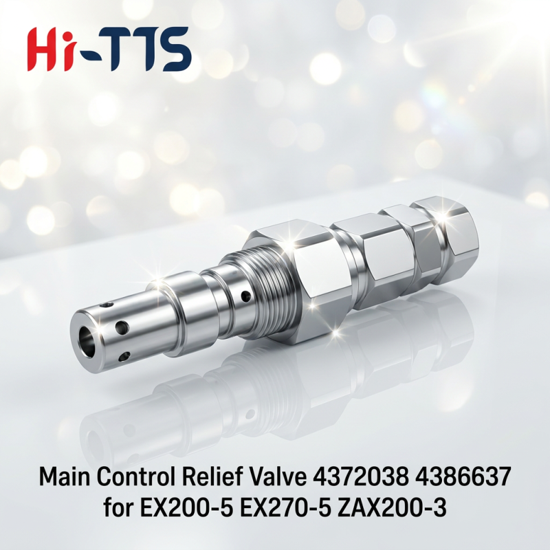 New Construction Machinery Parts 4386637 Main Relief Valve for DX225LC DX300LC