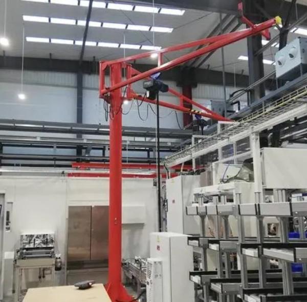 Yellow Double Arm Jib Crane 0.5t ~ 50t Load Capacity