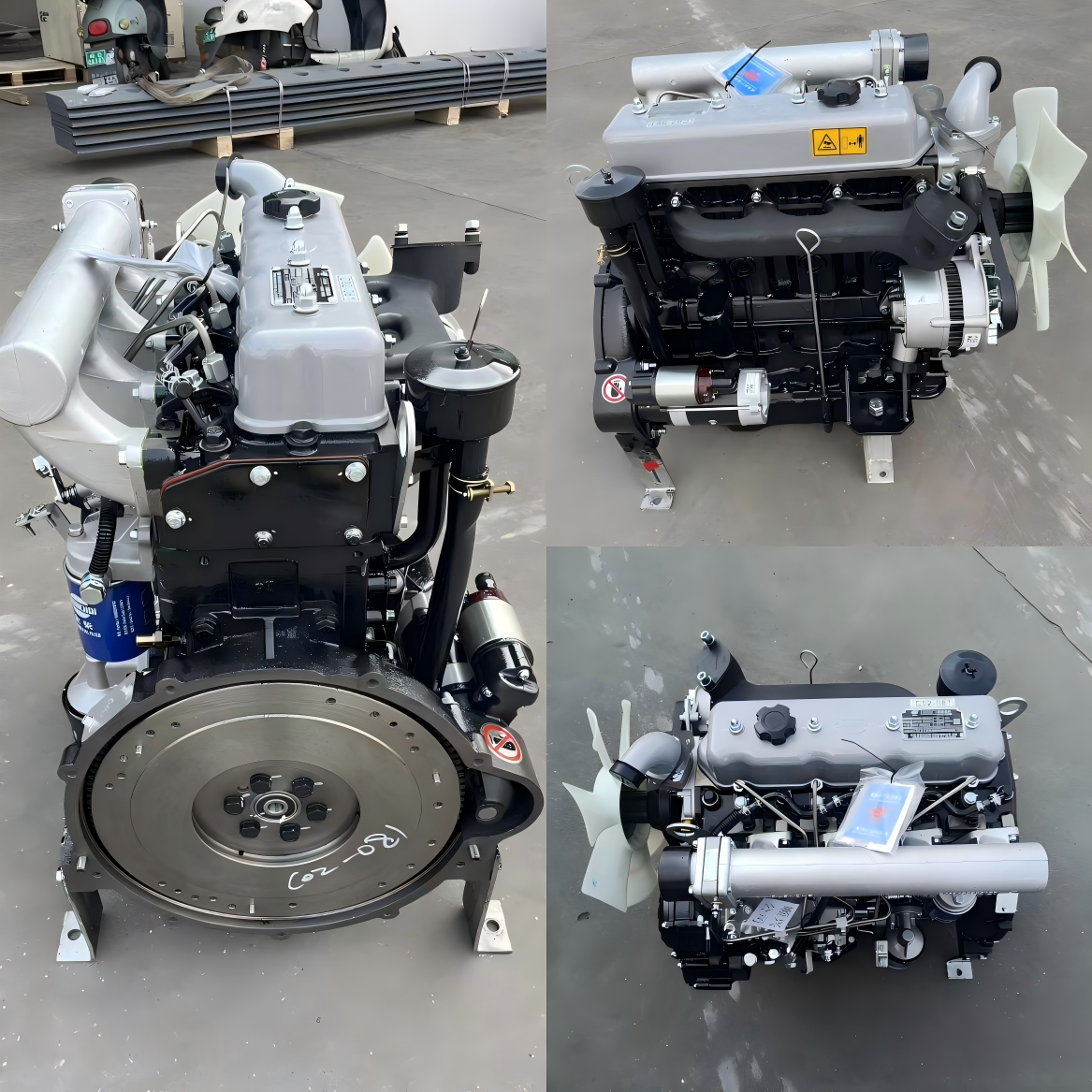 Quanchai QC490GP Diesel Engine Assembly For 3 Ton Forklift CPCD30、CPCD35、K30、CPCD30、CPCD35、A30、LG30D、LG35D