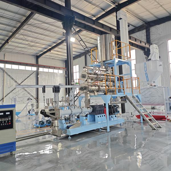 Máquina del extrusor de tornillo del alimento dos del producto alimenticio/maquinaria de comida de perro
