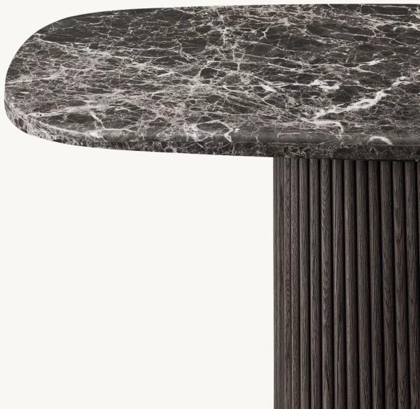 Modern Bedroom Console Table Customizable With Wood Glass Or Ceramic Top