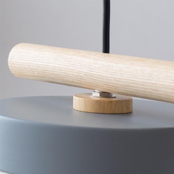 Nordic Minimalist 3-Headed Hanging LED Pendant Light Solid Japanese Wood Glass Shade Dining Room Bar Multiple Sizes Available