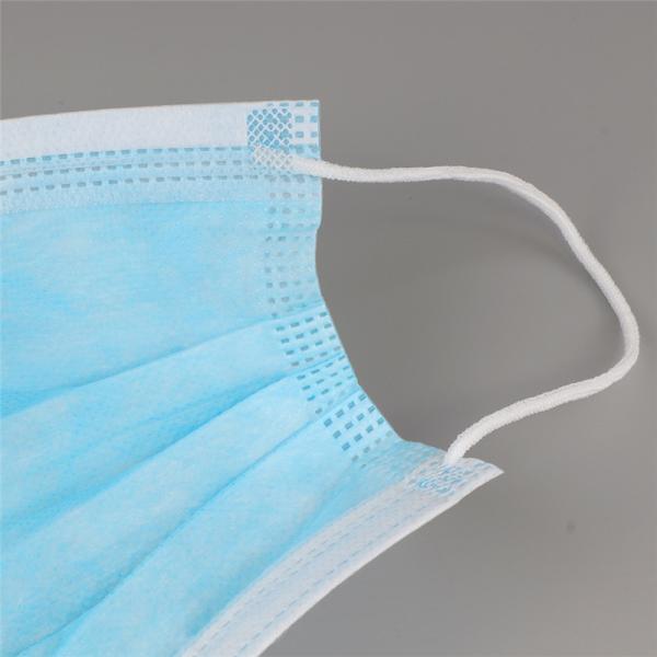 Water Repellent Medical Face Mask , Disposable Mouth Mask Skin - Friendly Long Durability
