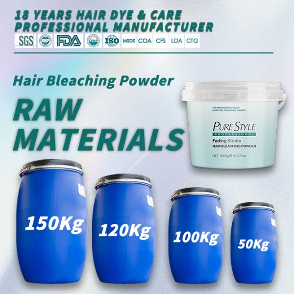 PureStyle Premium Quality Blue Hair Bleaching Powder Raw Material Hair Colors