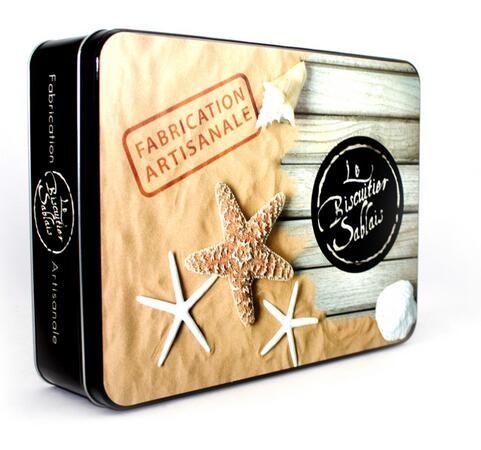 Antique Aluminium Biscuit Tin Boxes for Sale