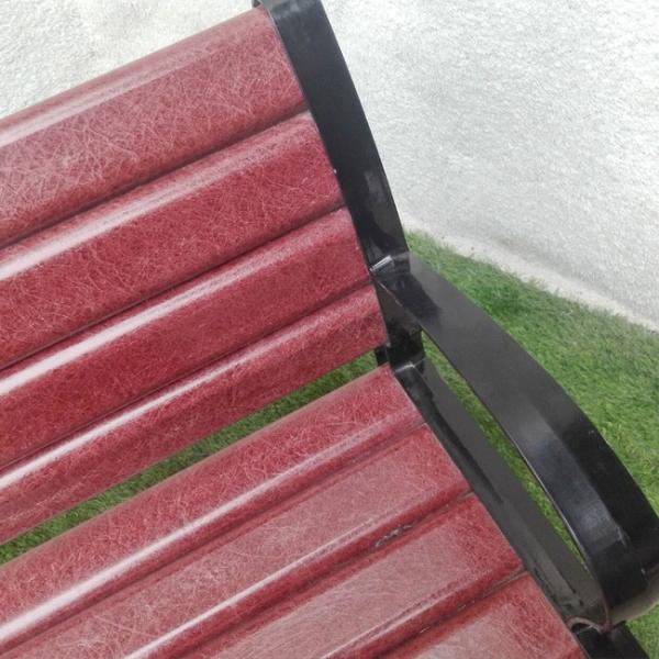 Суд литого железа древесины парка 1500mm WPC сада улицы