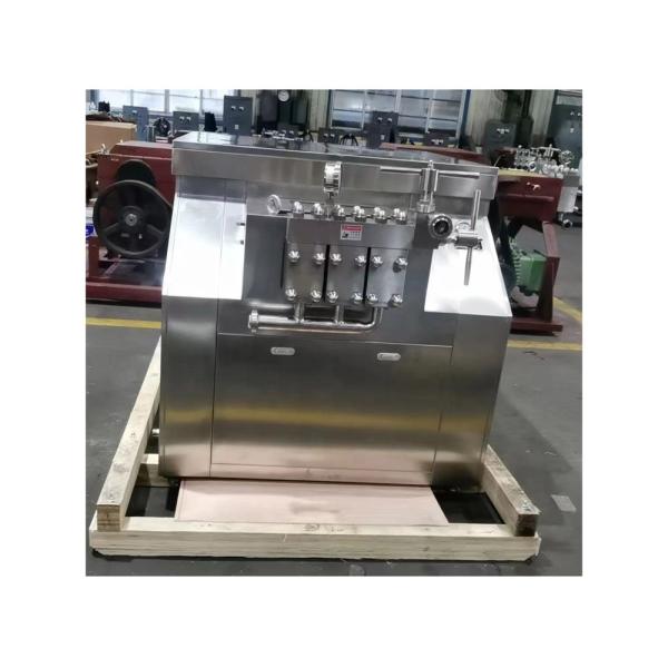 Customizable Milk Homogenization Machine for Different Processing Types
