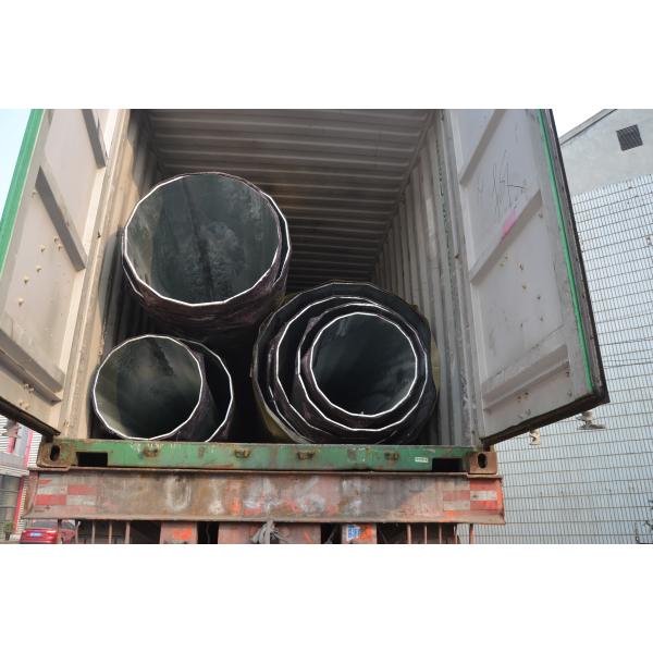 Galvanized Distribution Metal Utility Poles Philippines 30FT 35FT 45FT 2.75mm GR65