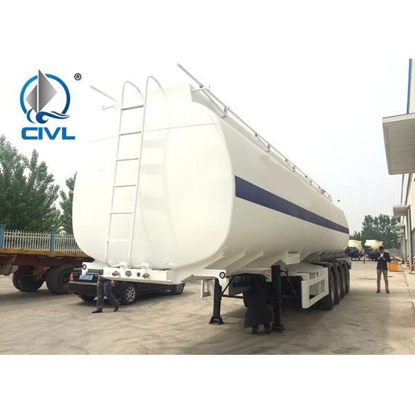 New SINOTRUK Carbon Steel 60 Cfm Oil Tank Semi Flatbed Trailers For Oil Fuel Transport