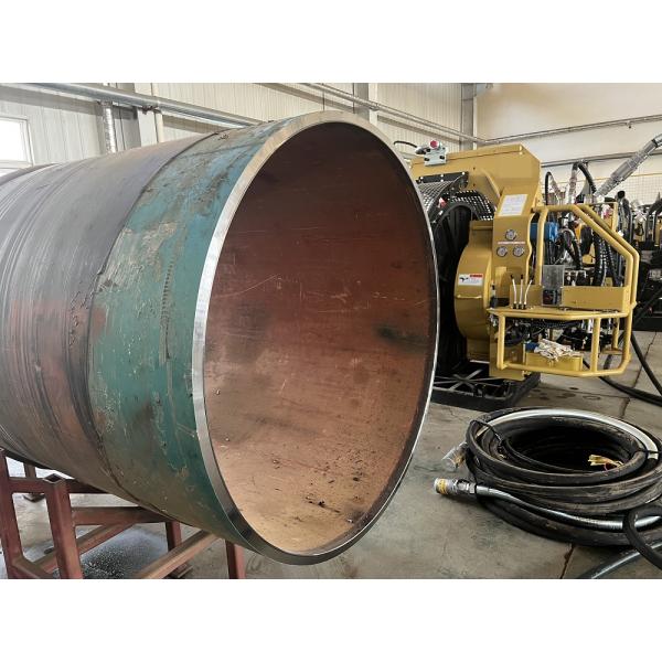 Машина для сверления стальных плит для трубопроводного оборудования на заводе по производству вес 4500 кг