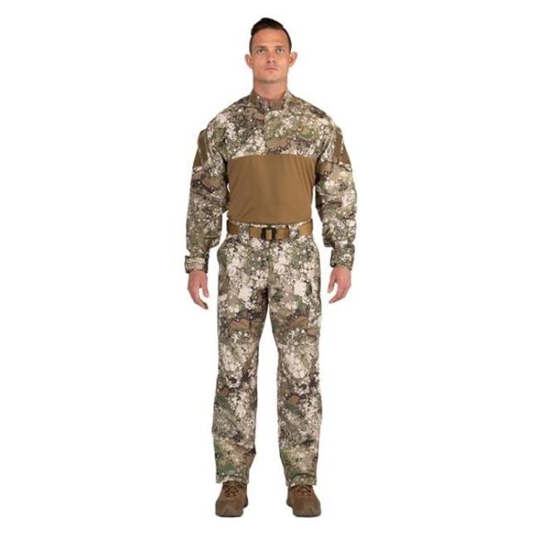 Los pantalones de color caqui del ACU de la tela de algodón del poliéster el 35% del 65% rasgan para parar parásitos atmosféricos antis