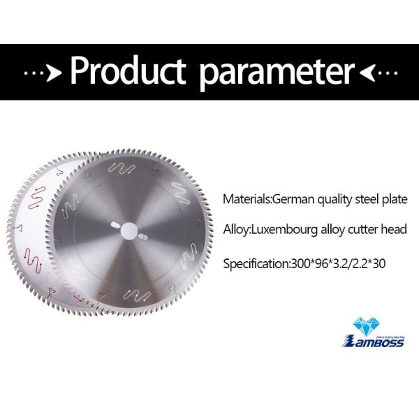 96T 12 Inch Circular Saw Blade MDF Chipboard Cutting Wood Panel Saw Blade