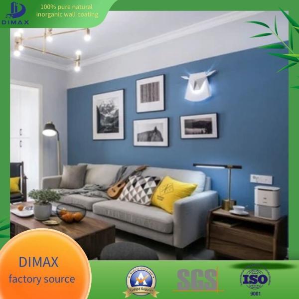 Delicate Touch Inorganic Mineral Wall Coating with Soft Color and Eco Friendly Formula