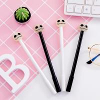 Un stylo d'encre créatif de 0,5 mm créatif à tête de squelette effrayante