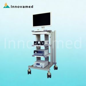 1920x1200 Medical Full Hd Ent Endoscope Tower System With Camera And Led Light
