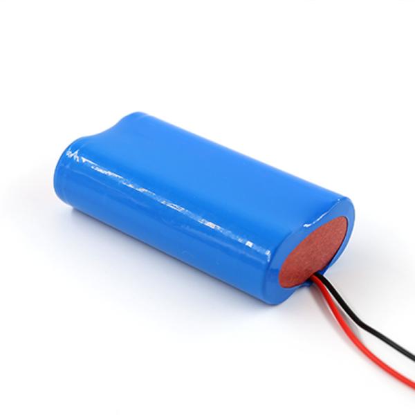ICR18650 2S1P 7.4V 2200mAh Rechargeable Lithium Ion Battery Pack IEC62133 Certified