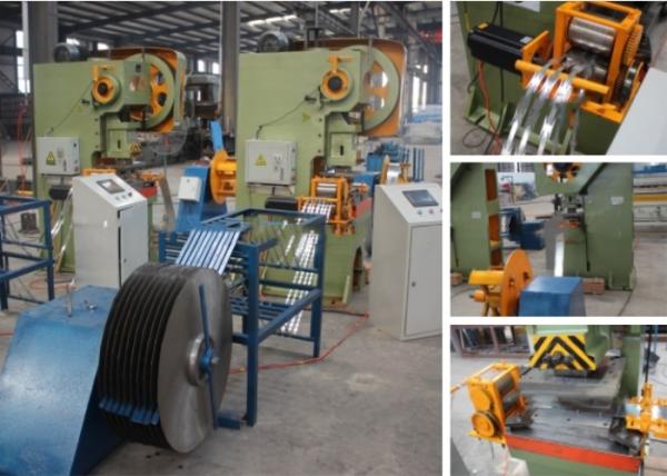 Double Edge High Speed Barbed Wire Machine , High Accuracy Razor Barbed Wire Machine