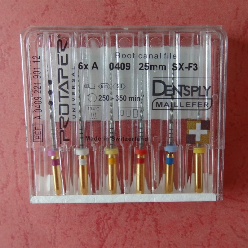 Зубоврачебные Endodontic файлы 300RPM Niti для обработки канала корня