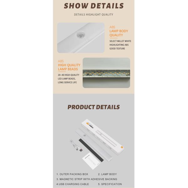 Special Design Home Decoration LED Long Strip Wall Lamp with Others Shade Material