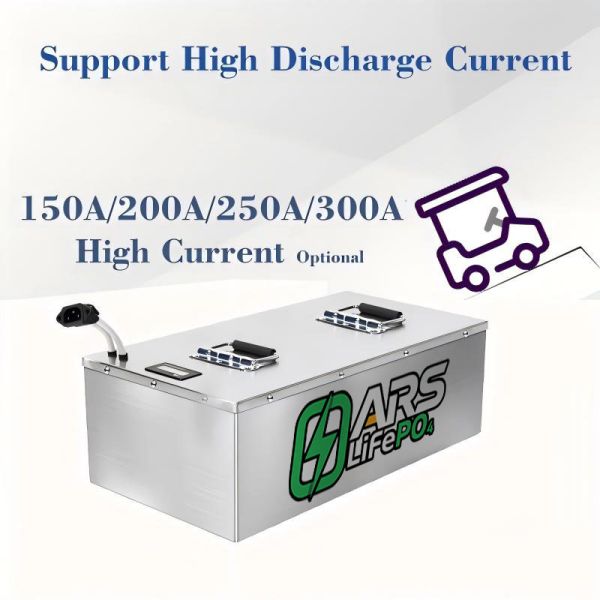 Electric Street Bike Ternary Lithium Battery 52V 100Ah Custom Internal BMS
