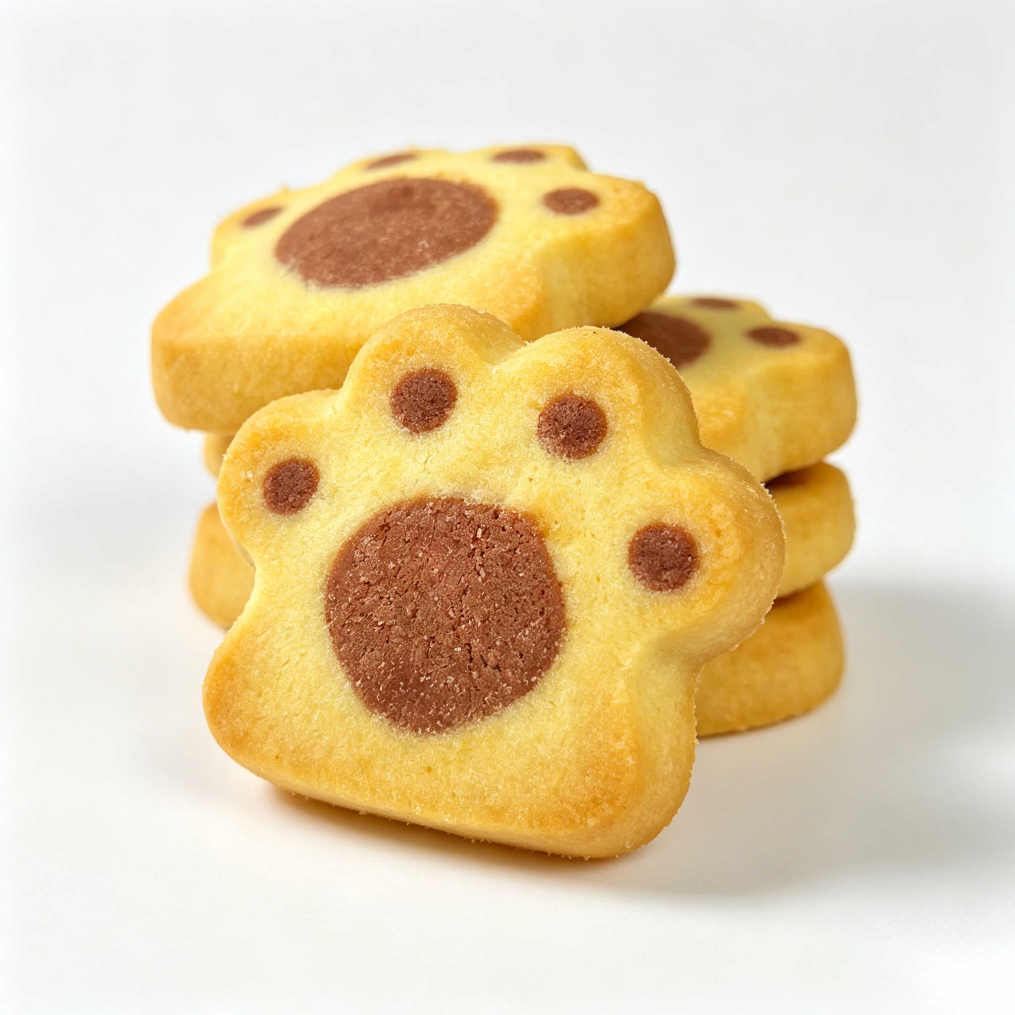 Cute Baked Pastry Cat Paw shaped Cookies Wholesale Gift Bakery Biscuit
