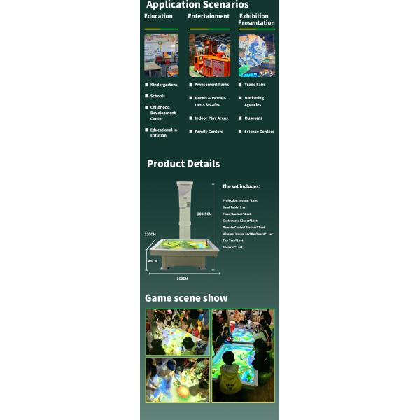 3800lm Interactive Sandbox 5 Fantasy AR Sandbox Games Kids Development