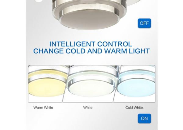 AC70W Remote Control Ceiling Fan Light 42 Inch 55*55*39cm