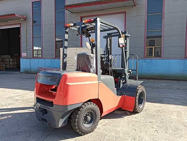 G Series Forklift 3.5 Ton Counter Balanced Forklift Truck Double Front Tires