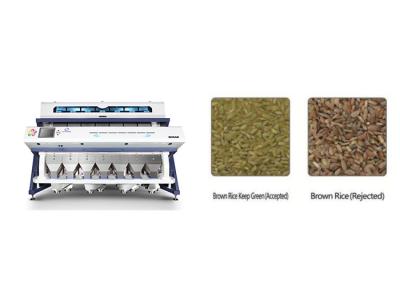 Máquina de classificação preta industrial do arroz de 7 rampas com tecnologia da nuvem