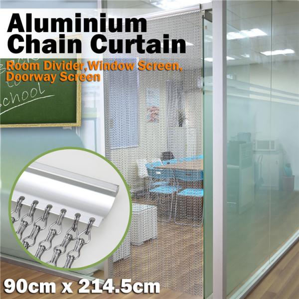 Anti-Mosquito Aluminum Chain Link Curtain Fly Screen