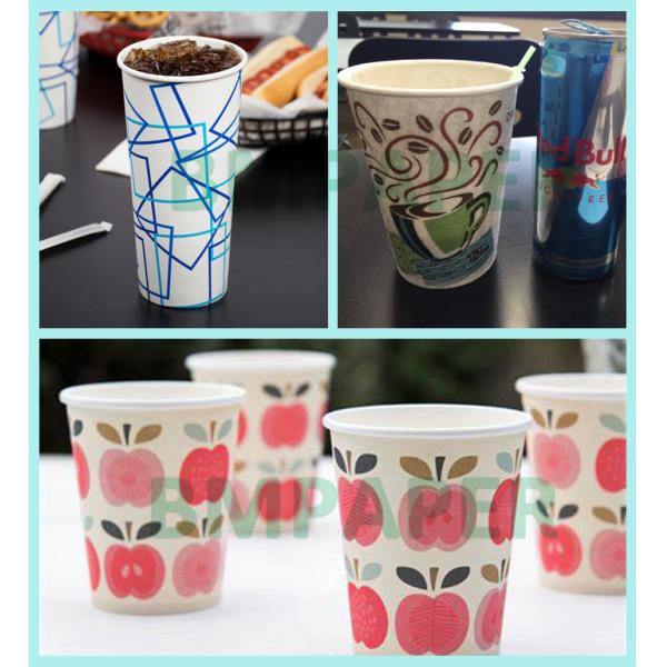 PE 210gsm +15g прокатало картон на качество еды 882mm бумажных стаканчиков
