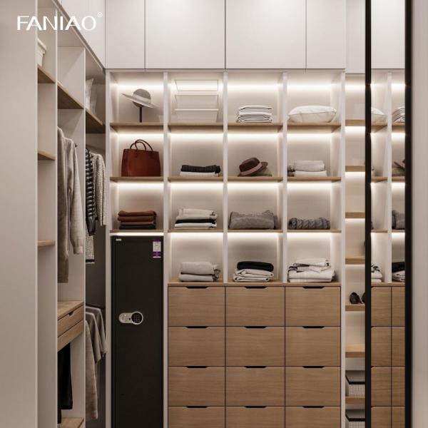 Алюминиевый шкаф Мебель для дома Мебель для спальни Шкаф на заказ Прочный современный шкаф для спальни Деревянный