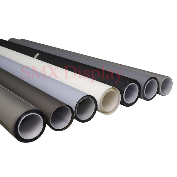 Super Transparent Self Adhesive Holographic Projection Film Rear Type For Glass Windows