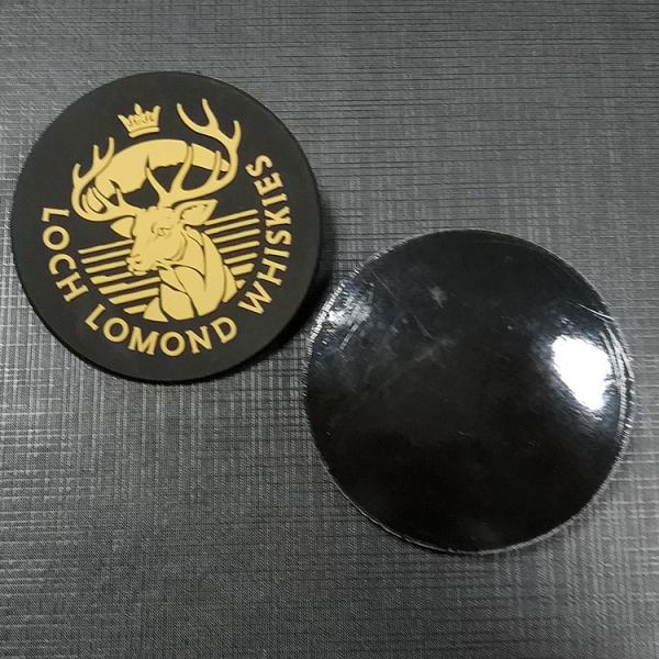 Передача 3D прессы жары текстурировала заплату Pvc логотипа мягкую пластиковую для одежды