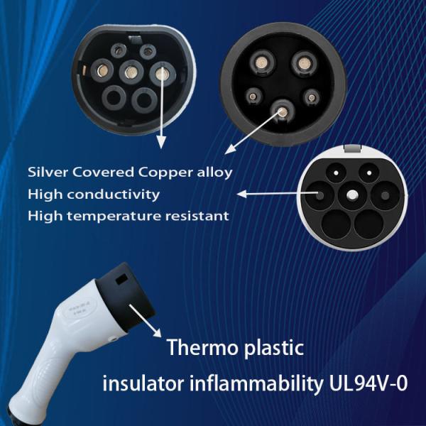 TUV CE Electric Vehicle Charge Station EV Charger Type 2 Single Phase Fast Charging