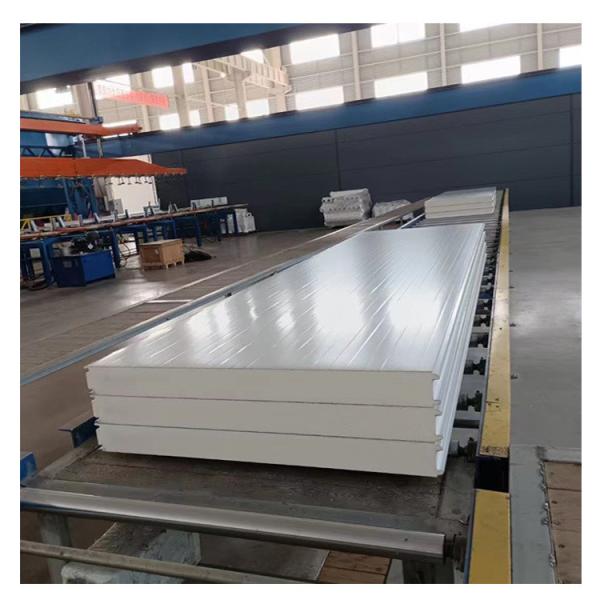 Fireproof B1 / B2 Grade Polyurethane Cold Storage Insulation Panels In External Wall