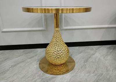 Golden Nordic Forging Odm Marble Modern Coffee Table Round Anti Collision