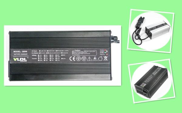 12.6V 20A Smart Lithium Battery Charger Input 90 ~ 264Vac PFC For AC Power From Gas Generator