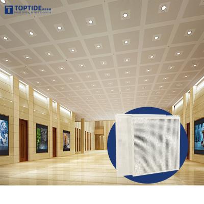 Aluminum Decorative GI Lay in Ceiling System False Board Metal RAL9016 Panels
