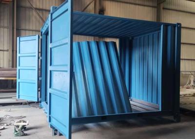 L'entrepôt 10FT préfabriqué sautent le conteneur avec le plancher de PVC