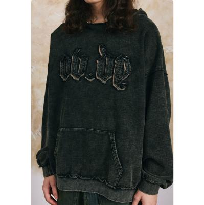 Capuzes quentes para mulheres de inverno com Drop Shoulder Vintage Double Layer Design S-6XL