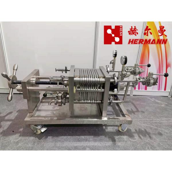 CE / ISO Beer Filtration Equipment Adopt SUS 304 Stainless Steel Material