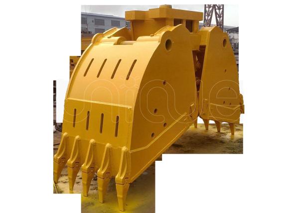 Unique Mechanical Diaphragm Wall Grab KH400 Matched Crawler Crane