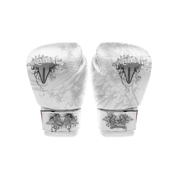ISO 18oz Exercise Boxing Gloves Printing Logo UFC Fighting Gloves