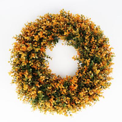 O eucalipto sae dos painéis de parede artificiais da planta plásticos