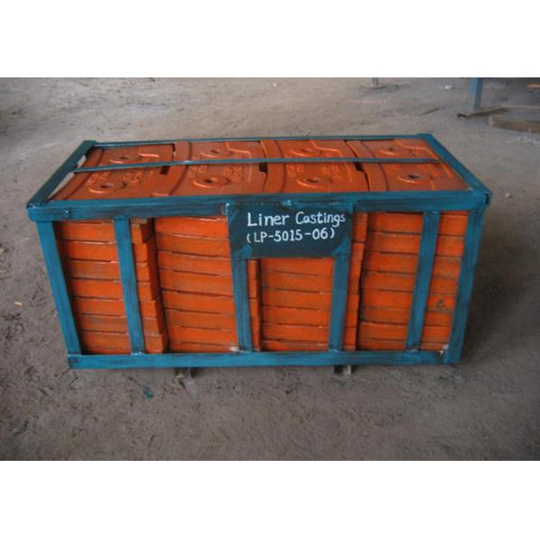 Packed in Steel Pallets High Wear-resistant Castings Mn13 For Mine Mills Deliver to UK