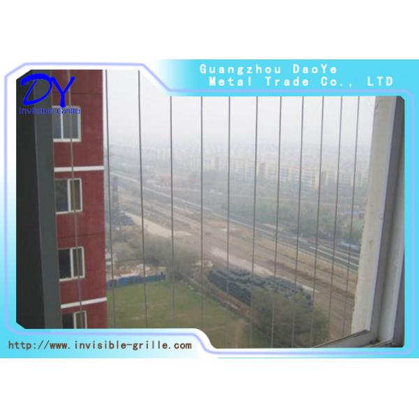 2.3mm Wirediameter Invisible Safety Balcony Grill Side Cover Durable Mesh Barrier for Balcony Safety and Fall Prevention