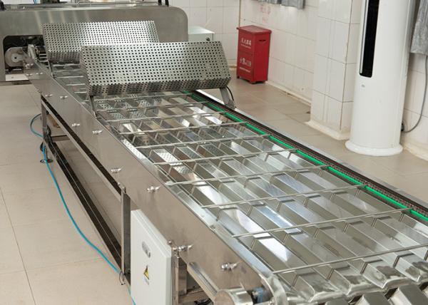 Commercial Customized Cone Production Line Marshalling Cooling Conveyor