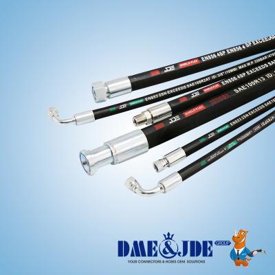 Custom Hose Assemblies Compatible Exceed Oe Quality ISO 45001 DAKKS SGS